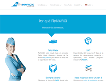 Tablet Screenshot of flynayox.com
